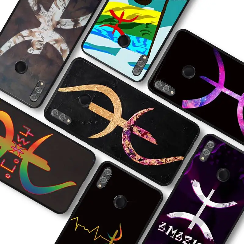 

RuiCaiCa Amazigh Berber Flag Phone Case For Huawei honor 10Lite 10i 20 8x 10 Funda for Honor 9lite 9xpro Back Coque
