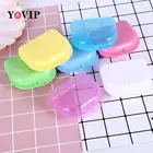 Горячая Распродажа 1 шт. зубные протезы очиститель протез ванна ящик для хранения Чехол зубные накладные зубы прибор ящики для хранения контейнеров