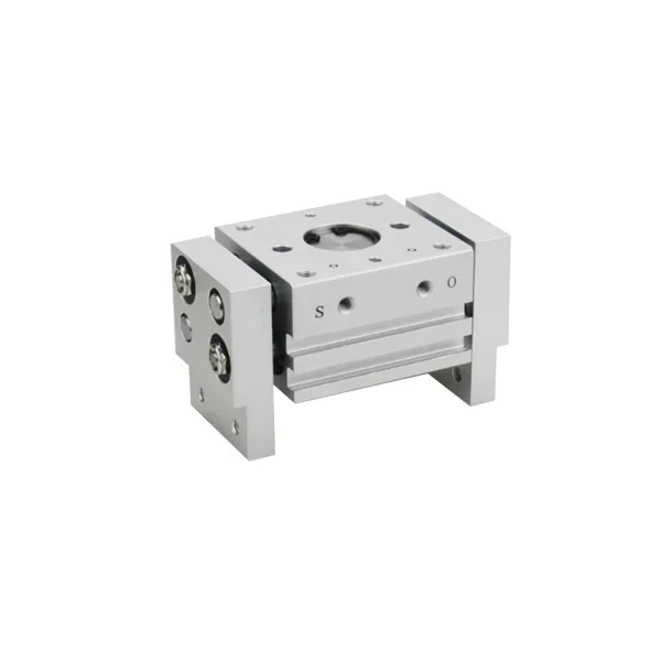 Пневматический палец широкий цилиндр с параллельным открытием и закрыванием