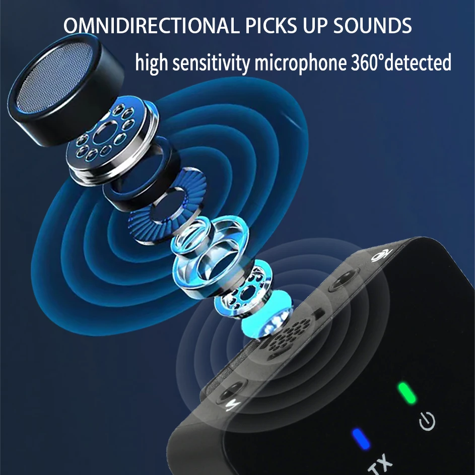 Петличный беспроводной микрофон 2 4 ГГц для рекордера запись Vlog Bloger Youtuber Live Phone Pad