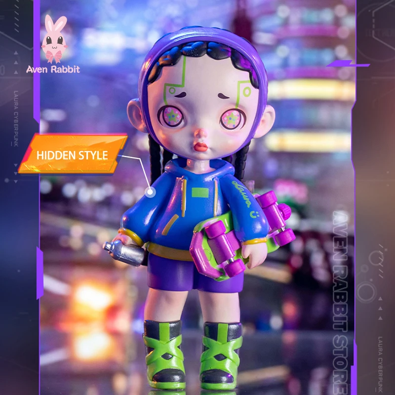 Оригинальная серия Laura Cyberpunk глухая коробка игрушки загадочная мистерная фигурка