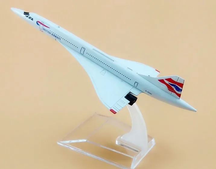 15 5 см сплав металла Air British Airways Costa Concordia G-BOAC Airlines модель самолета с подставкой