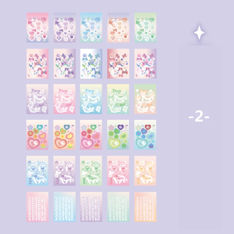 

Mr.Paper 4 Design Блестящие наклейки