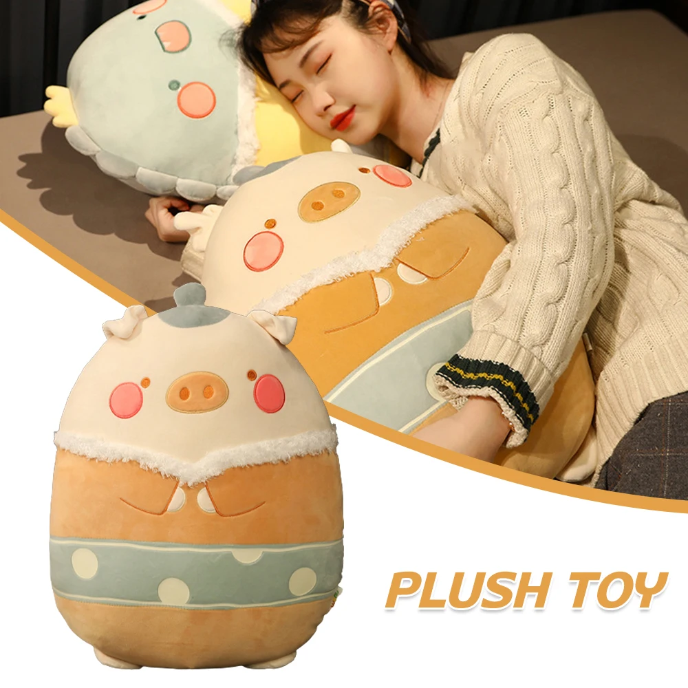 

Adorable Animal Shape Plush Doll Soft Stuffed Toy Kid Hugging Pillow Gift Pacify Rag Toy Comfortable for Kids Girls JAN88