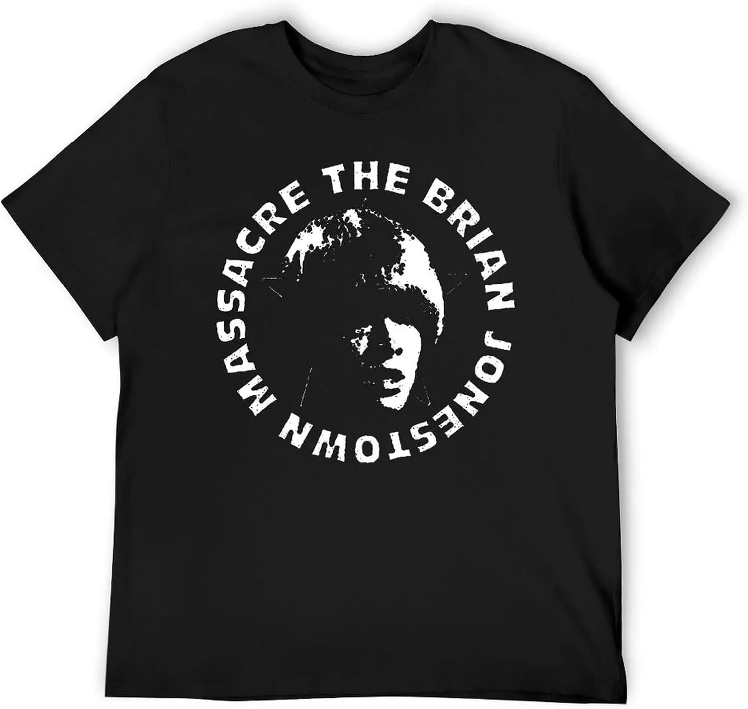 Мужские повседневные хлопковые короткие футболки The Brian Music Jonestown and Massacre