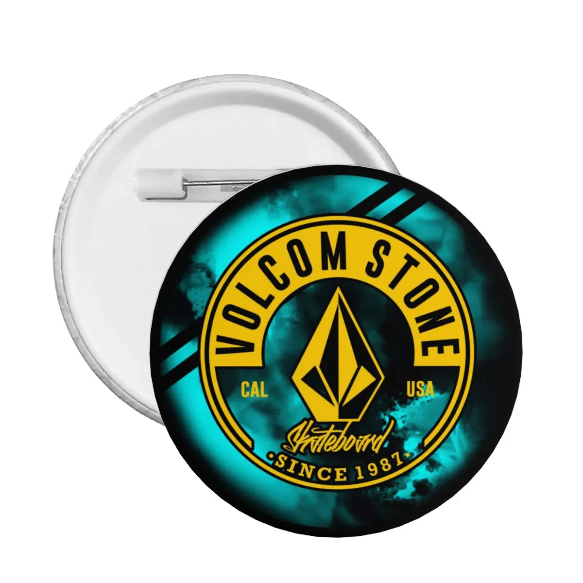 Volcoms логотип булавка пуговицы брошь на заказ значок для одежды подарок день