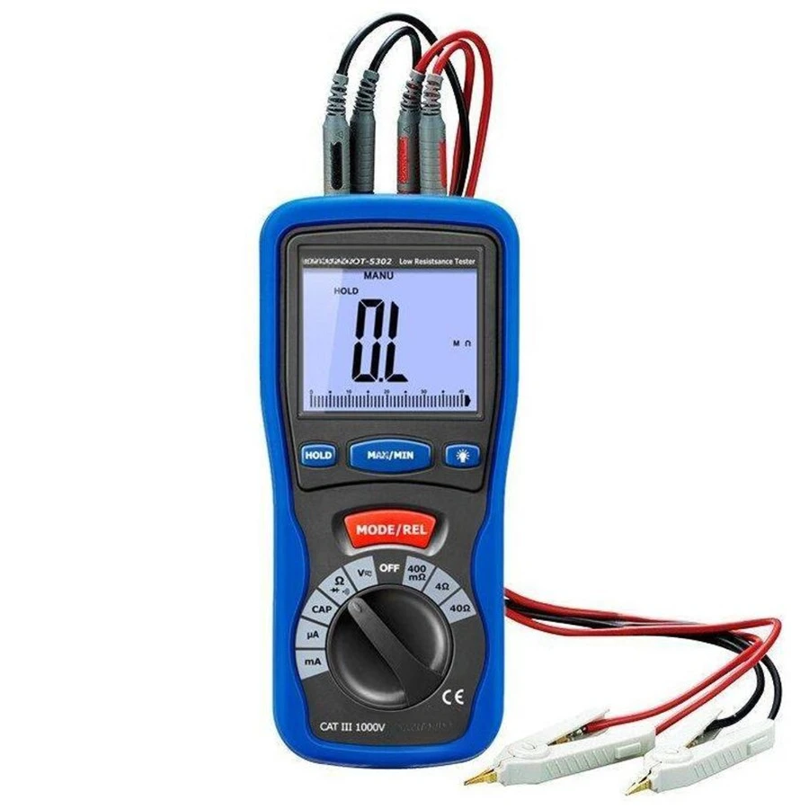 CEM DT-5302 Тестер низкого сопротивления Профессиональный цифровой тестер