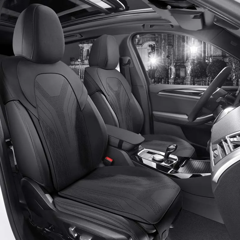 Чехол для автомобильного сиденья специальный на заказ 2018-2023 BWM X3 замшевая дышащая