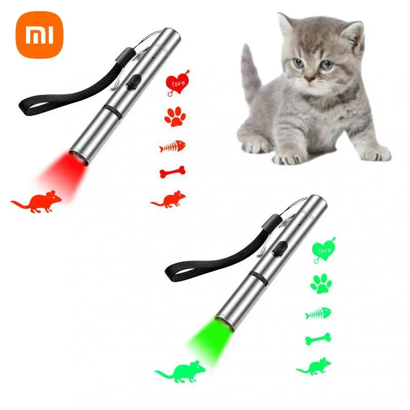 

Xiaomi LED проекционный узор для кошек, игрушка для домашних животных, товары для ухода за кошками, проектор с Usb-зарядкой, игрушка для кошек, товары для домашних животных