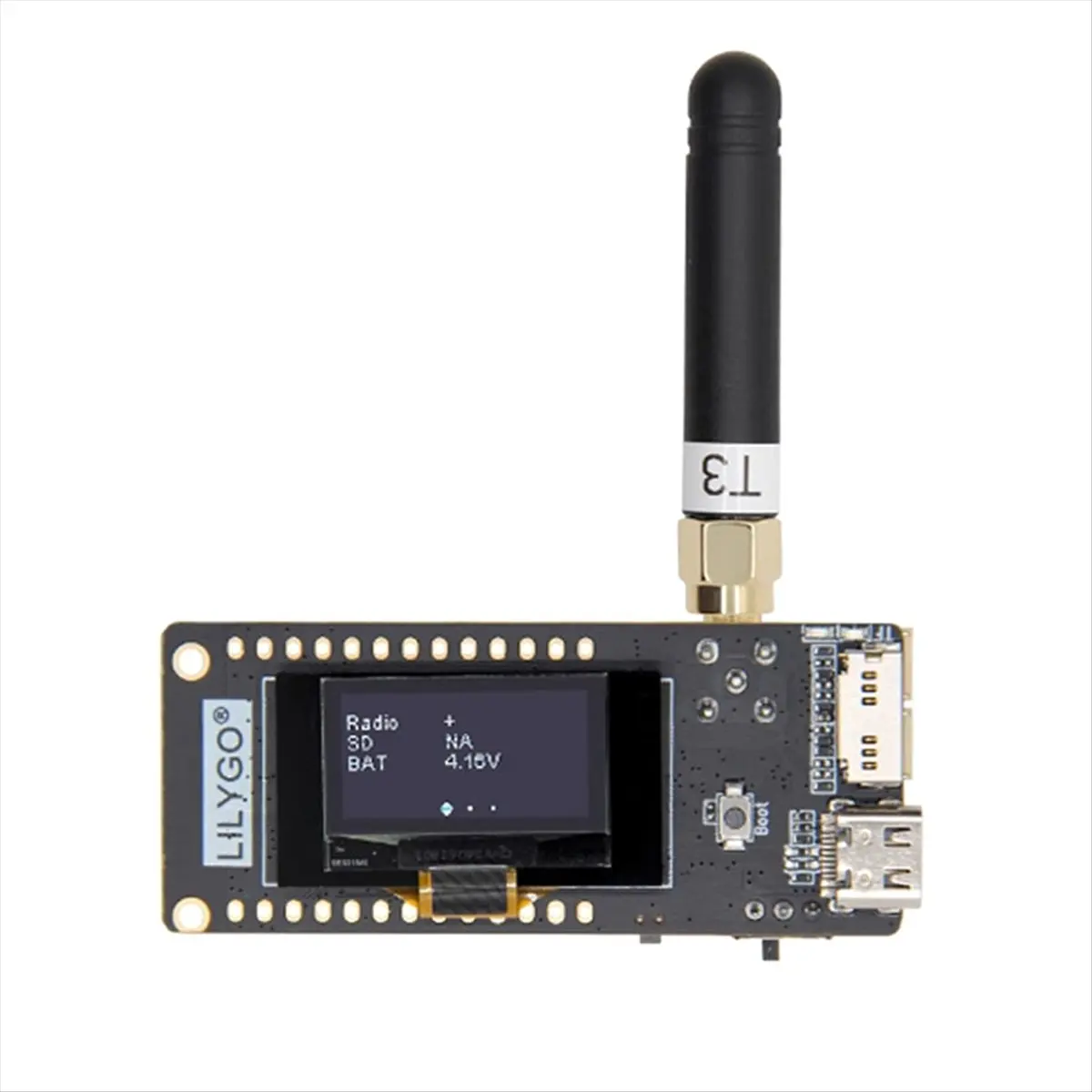 Фото AAAE T3S3-LR1121/2.4G V1.2 - LoRa2.4G SX1280 с модулем OLED-дисплеем 0.96 дюйма для разработки приборов №3