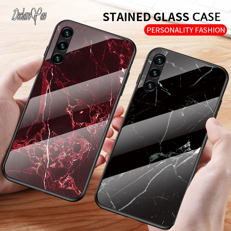

A6 A7 A8 Glass Cover Hard Mirror Case For Samsung Galaxy A8S A9S A9 Pro Case Cover Glass Phone Cases For Galaxy A01 A02 A03S A04