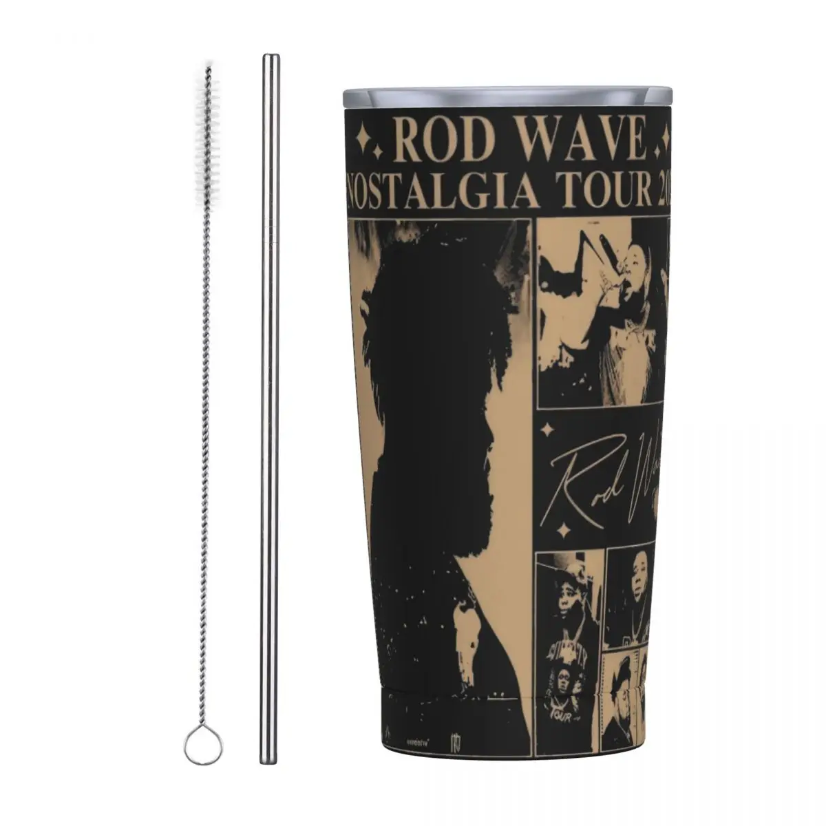 Кружка для смузи 90s рэп музыкальная вакуумная Изолированная Термокружка Из