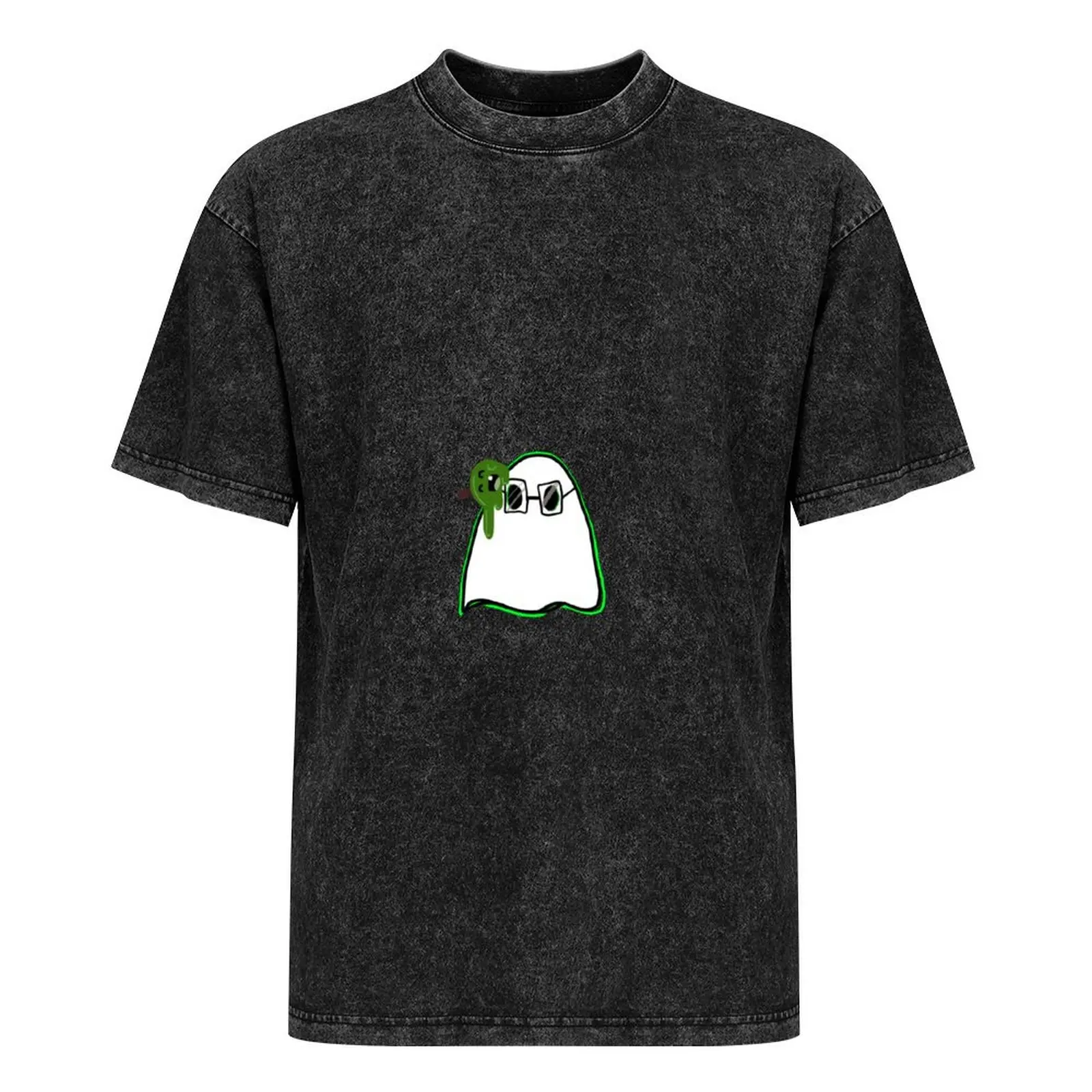 Футболка Slimecicle Ghost одежда больших размеров забавные костюмы мужские футболки