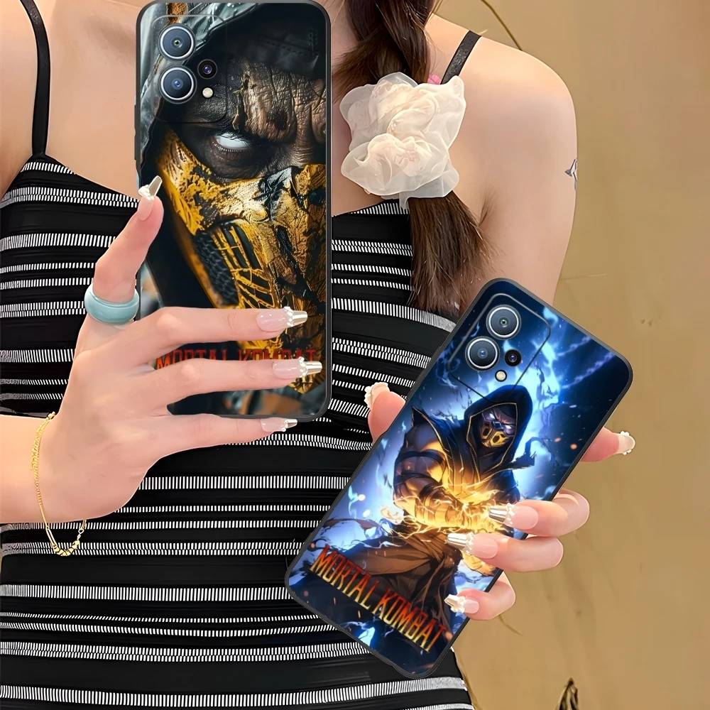 Чехол для мобильного телефона Mortal Kombat Scorpion Huawei P60 P50 P40 P30 P20 P10 P9 P8 Pro Lite Plus черный