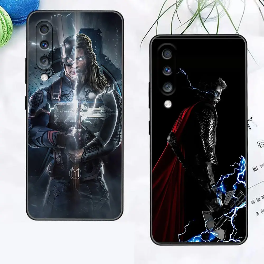 

Funda Case For Samsung NOTE 20 10 9 8 Ultra M62 M53 M51 M33 M32 M31 M30 M30S M23 5G J8 J7 J6 Pro Plus Para Case Marvel Hero Thor