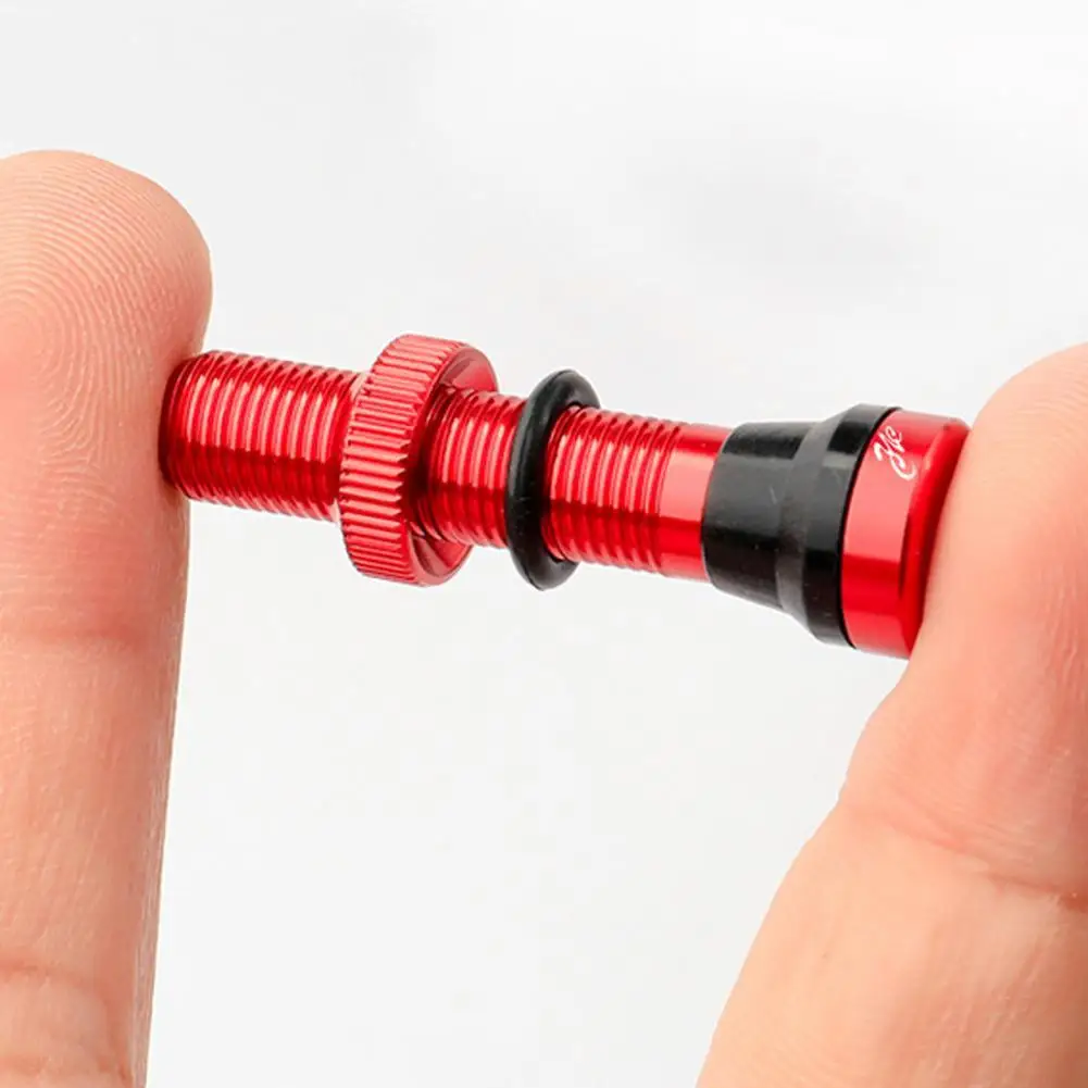 

Black/Red Sturdy Practical Bike Valve Core Components Bike Valve Core Lightweight for Bike