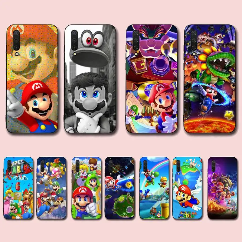 

Super M--Mario Game Phone Case for Xiaomi mi 5 6 8 9 10 lite pro SE Mix 2s 3 F1 Max2 3