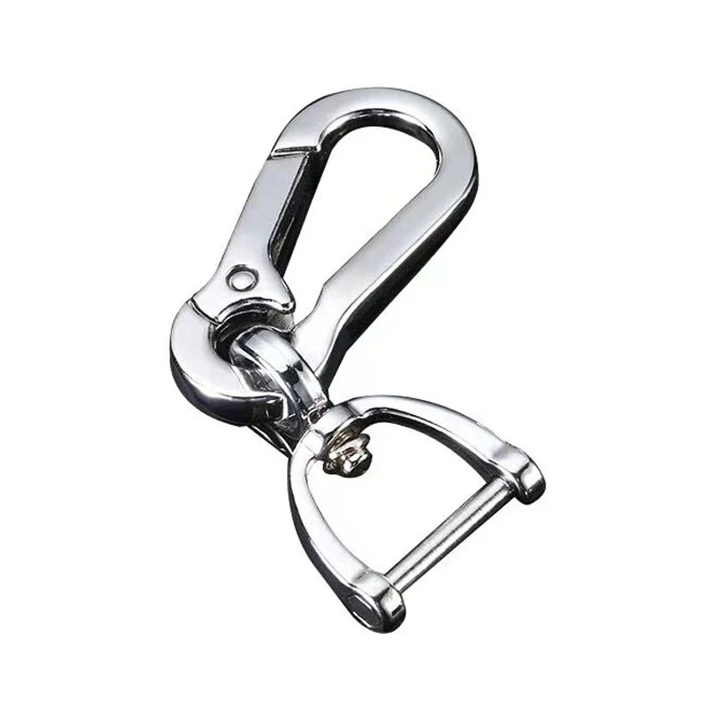 

Автомобильный брелок, прочный карабин, брелок с крючком для скалолазания, брелок из нержавеющей стали, мужской подарок унисекс, авто аксессуары для интерьера