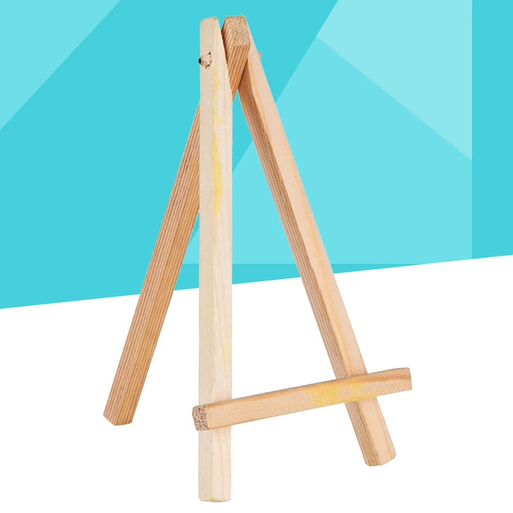 10 шт. мольберты украшения для офисного стола мини-деревянная подставка дисплея