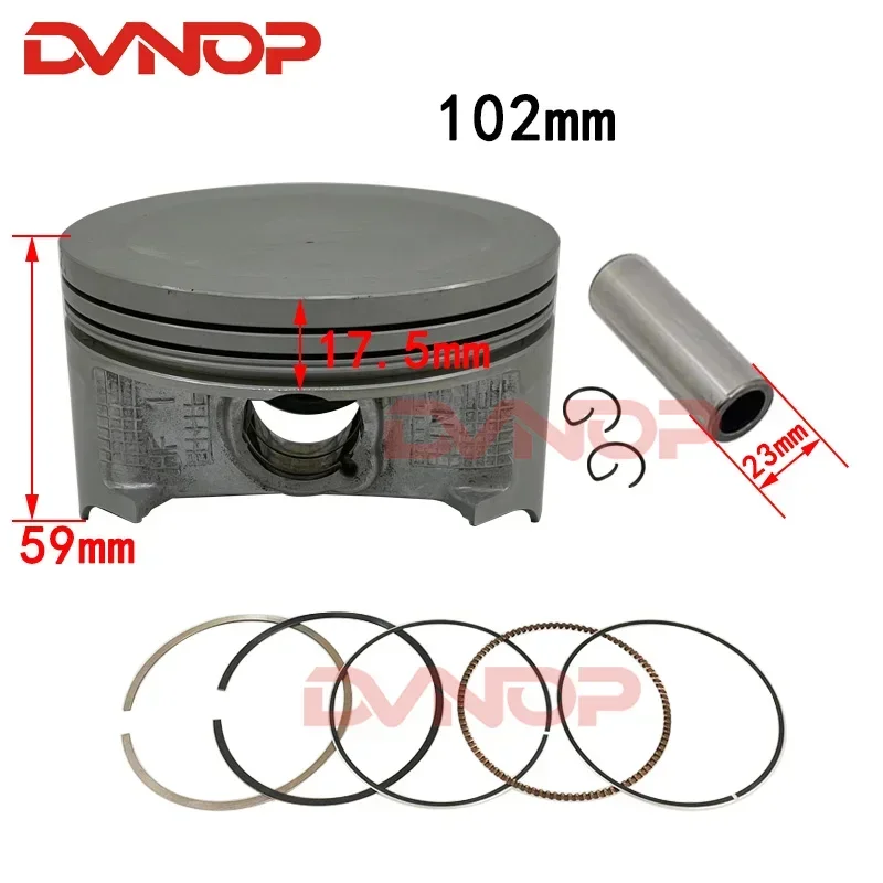 

Поршневые или кольца 102 мм подходят для Honda TRX680 TRX Fourtrax зон GPScape 680 MUV Deluxe SXS Pioneer Big Red 700 12100-HN8-A60 /61