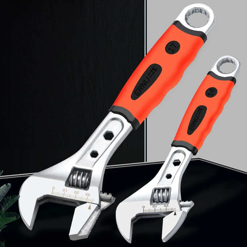 

Регулируемый гаечный ключ 8-10-12 дюймов