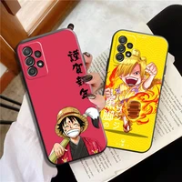 one piece japan anime phone cases for samsung s20 fe s20 lite s8 plus s9 plus s10 s10e s10 lite m11 m12 funda back cover