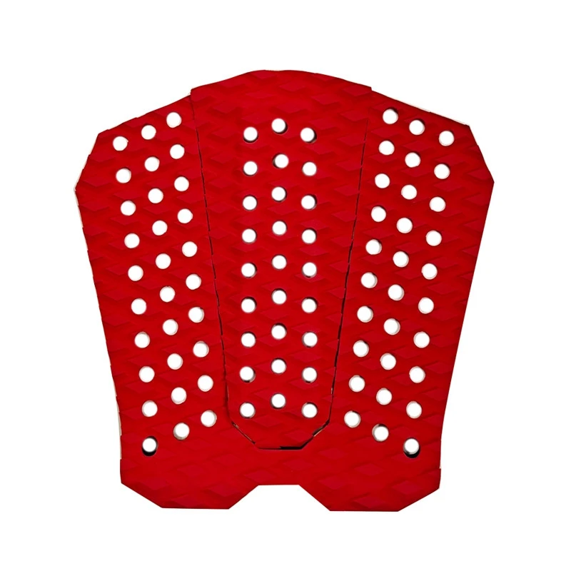 

Surfboard EVA Deck Grip Pad Surf Traction Pad Front Pad And Tail Pad Full Set For Surfboard Red Colors