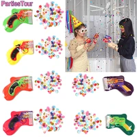 10pcs wedding confetti parties toy kids inflatable toys gun foil balloons for baby shower graduation fun birthday party supplies