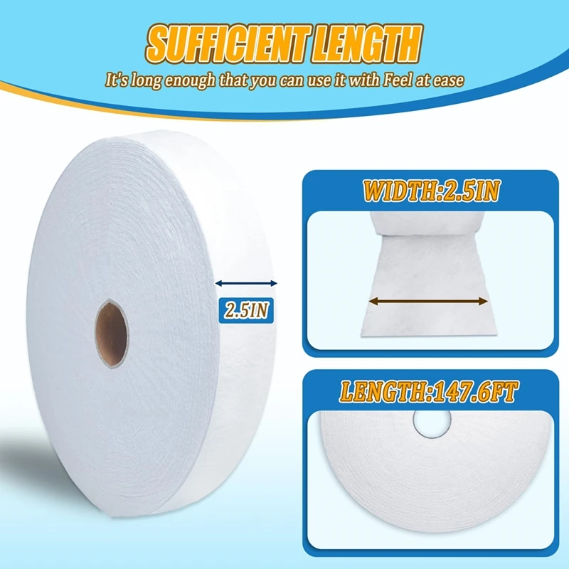 2-рулонные рулоны для квилтинга полоска ватина 2 5-дюймовое хлопковое одеяло