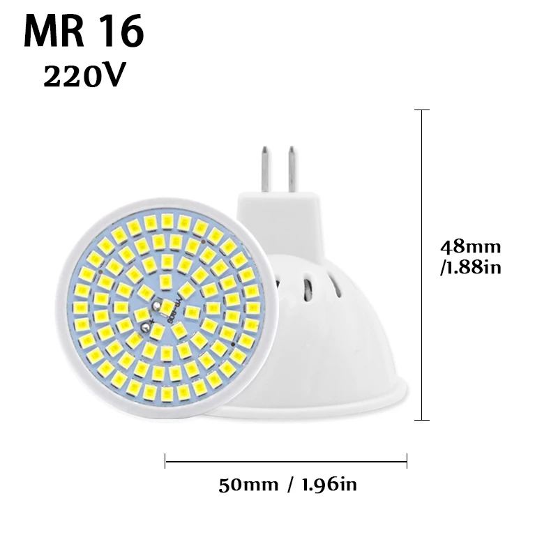 

Светодиодная лампа GU10 YNL 48/60/80 светодиодов 220В