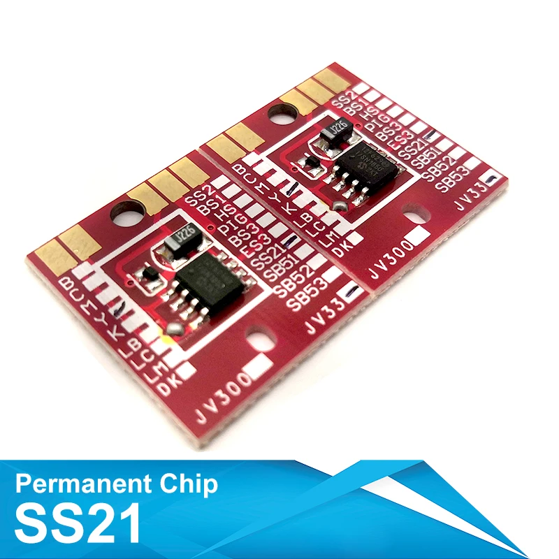 Бесплатная доставка SS21 Постоянный чип для 440 мл картриджей с экосольвентными