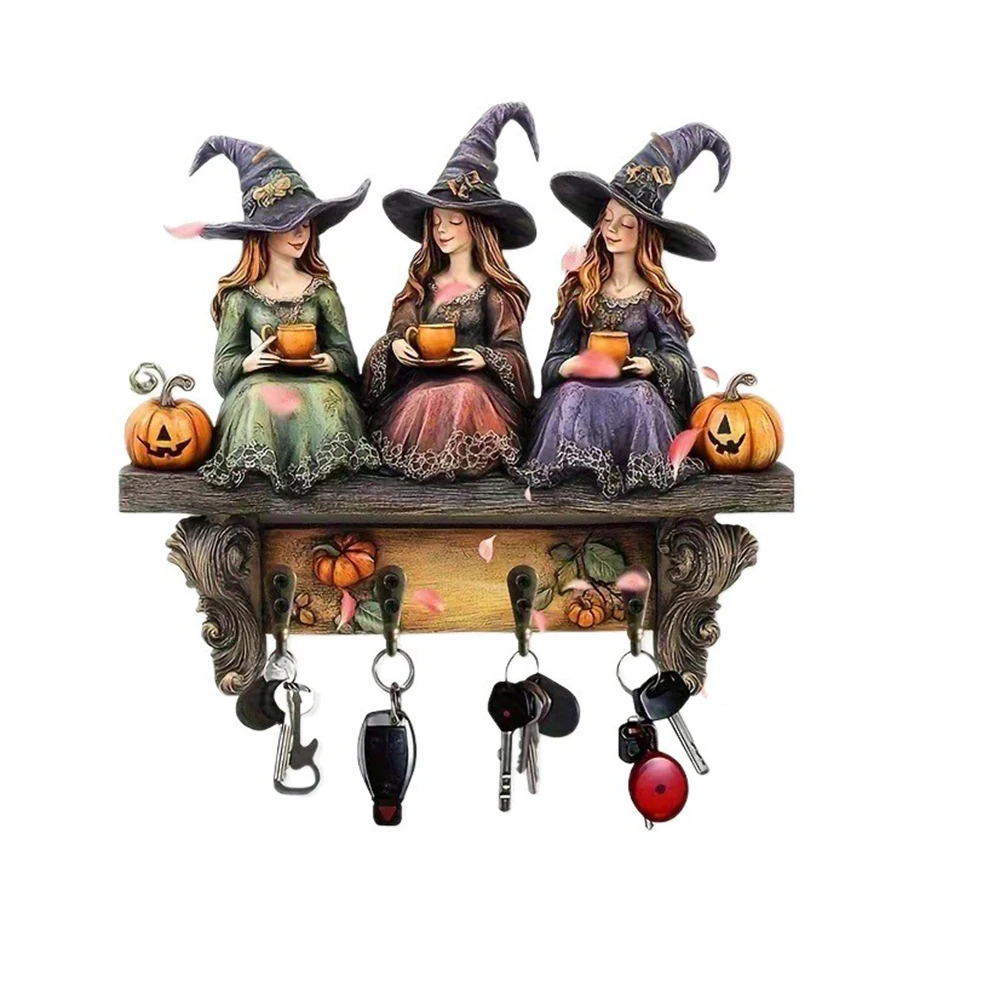 Деревянный держатель для ключей 