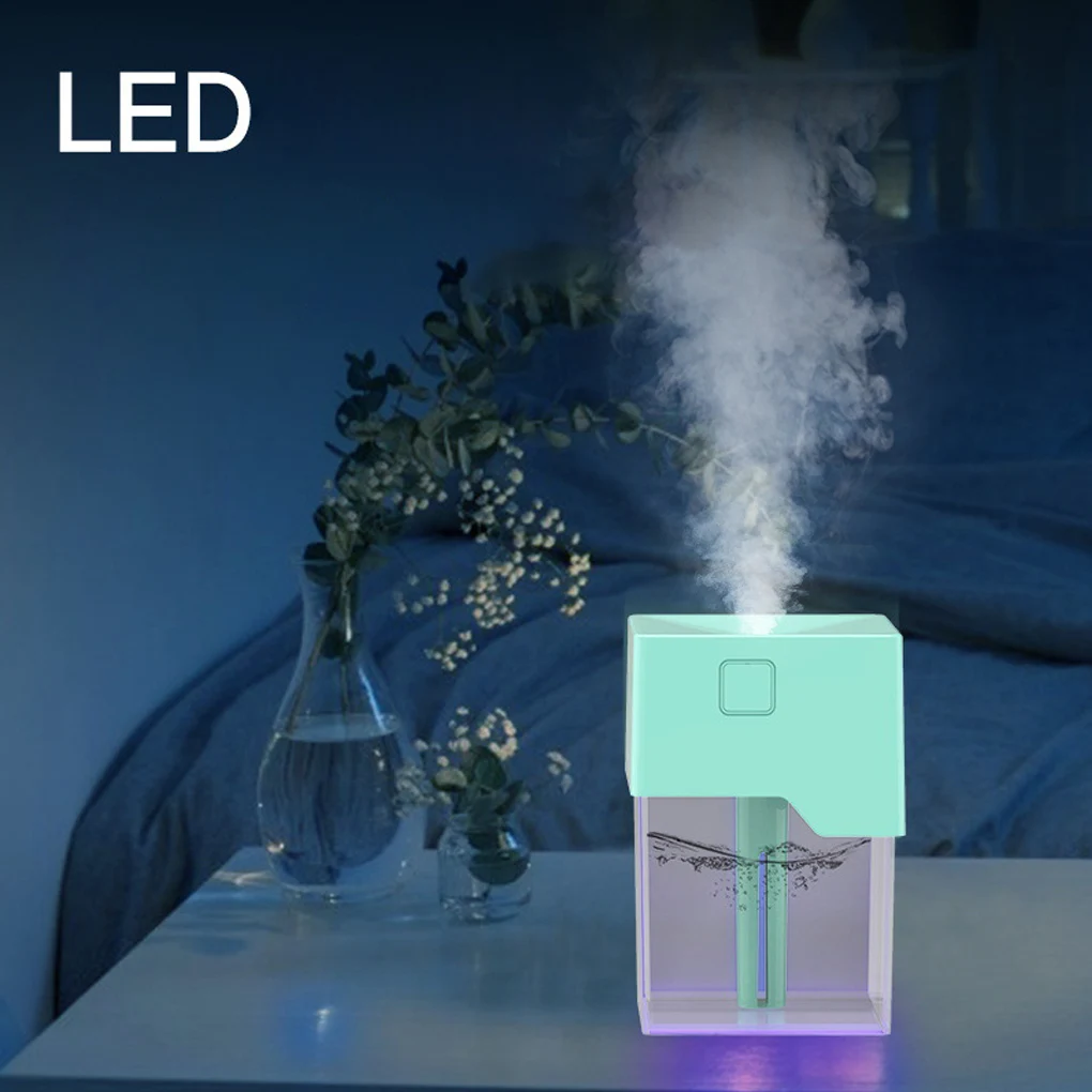 

220ML USB Ultrasonic Air Humidifier LED Lamp Mini Essential Oil Diffuser Car Purifier Aroma Anion Mist Maker With Romantic Ligh