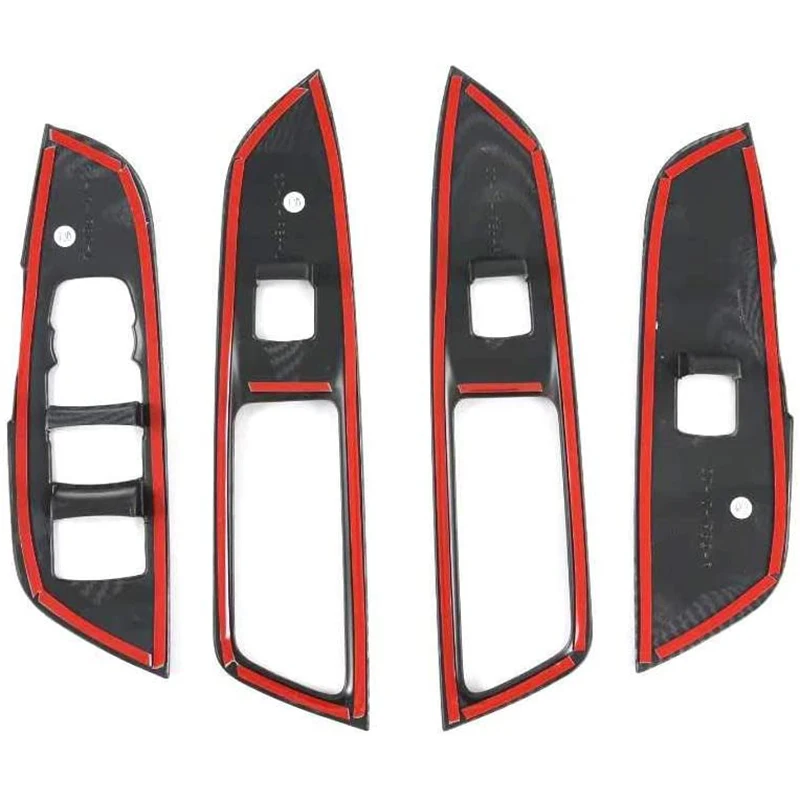 4 шт./компл. кнопка переключателя подъема окна накладка для Chevrolet Chevy Blazer 2019 2020