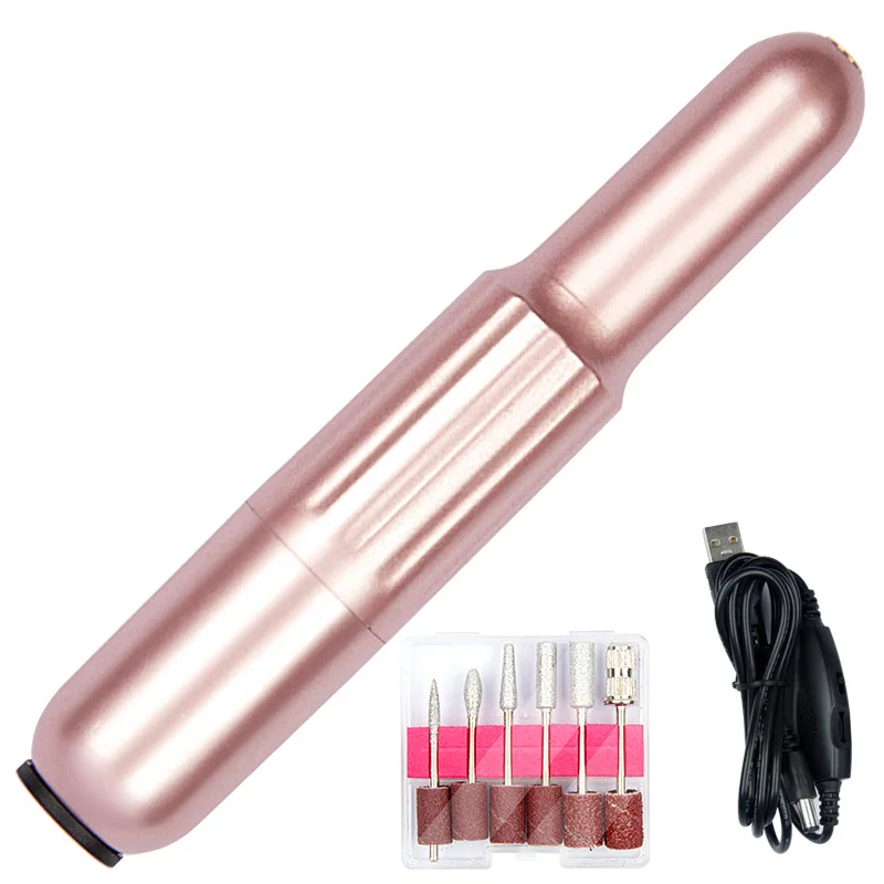 Портативная фреза для ногтей устройство полировки ручка ремонта электрический