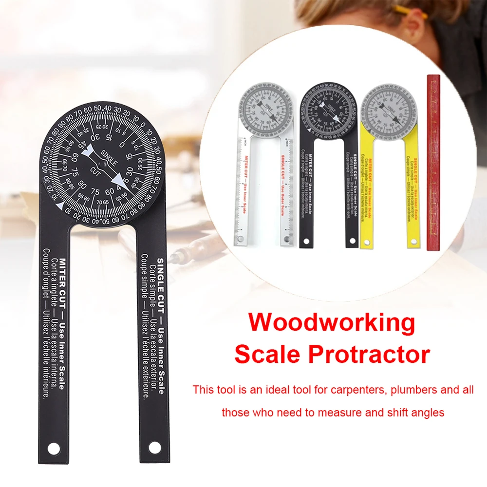 

Protractor Finder Bevel Angle Carpenters Miter Finder Precision Protractor For Angle Professional Miter Woodworking Plumbers Saw