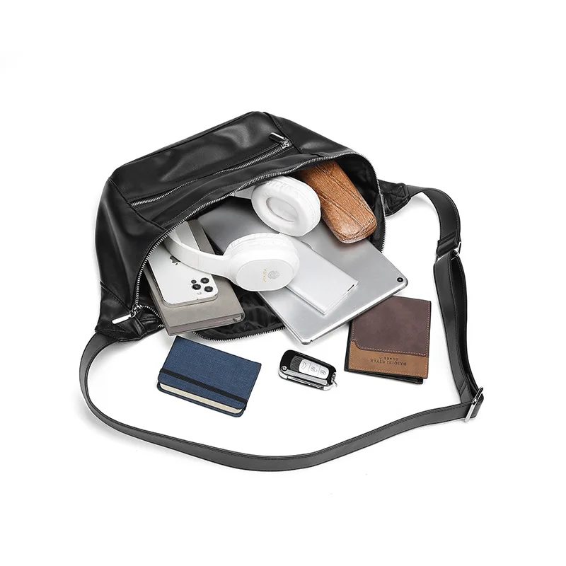 Мужская нагрудная сумка Повседневная через плечо модная брендовая