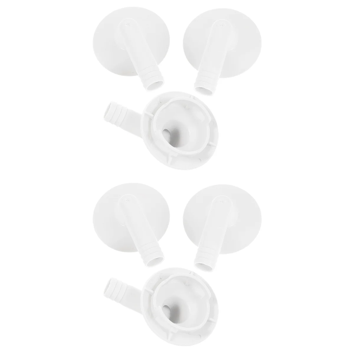 

6 pcs Practical Window Air Conditioning Unit Adapter Drain Hose Connector Elbow Fitting AC Drain Hose Fitting