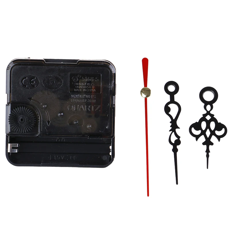 

1pc hanging DIY quartz watch mute wall clock movement quartz repair movement clock mechanism accessories with needle