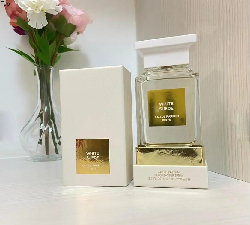 

Hot New Date Perfume Women men TF Parfum Luxury Perfumes Spray Body TF Fragrances Natural Flavor WHITE SUEDE