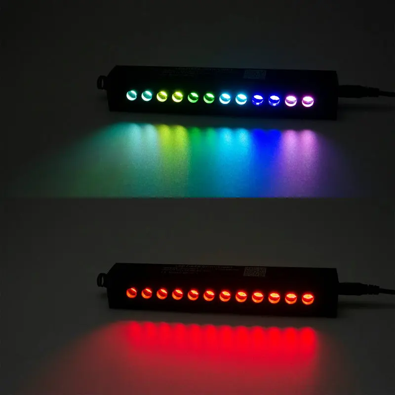 12 светодиодов w/пульт дистанционного управления RGB метеорит стрельба звезда