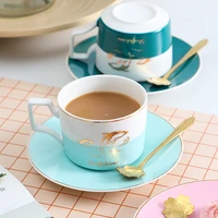 fashion european style milk cup simple coffee cup ceramic cup mug couple home water cup men and women office tea cup