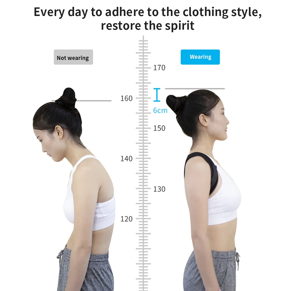 

Brace Support Belt Adjustable Back Posture Corrector Clavicle Spine Back Shoulder Lumbar Posture Correction Body Correct Tool