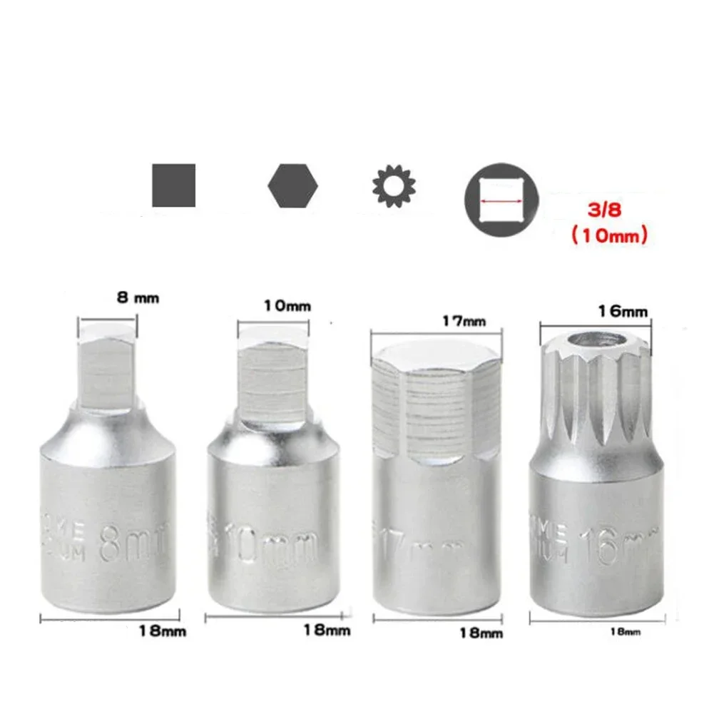 1 шт. винтовой ключ для коробки передач масляный поддон сливная пробка торцевой 3/8
