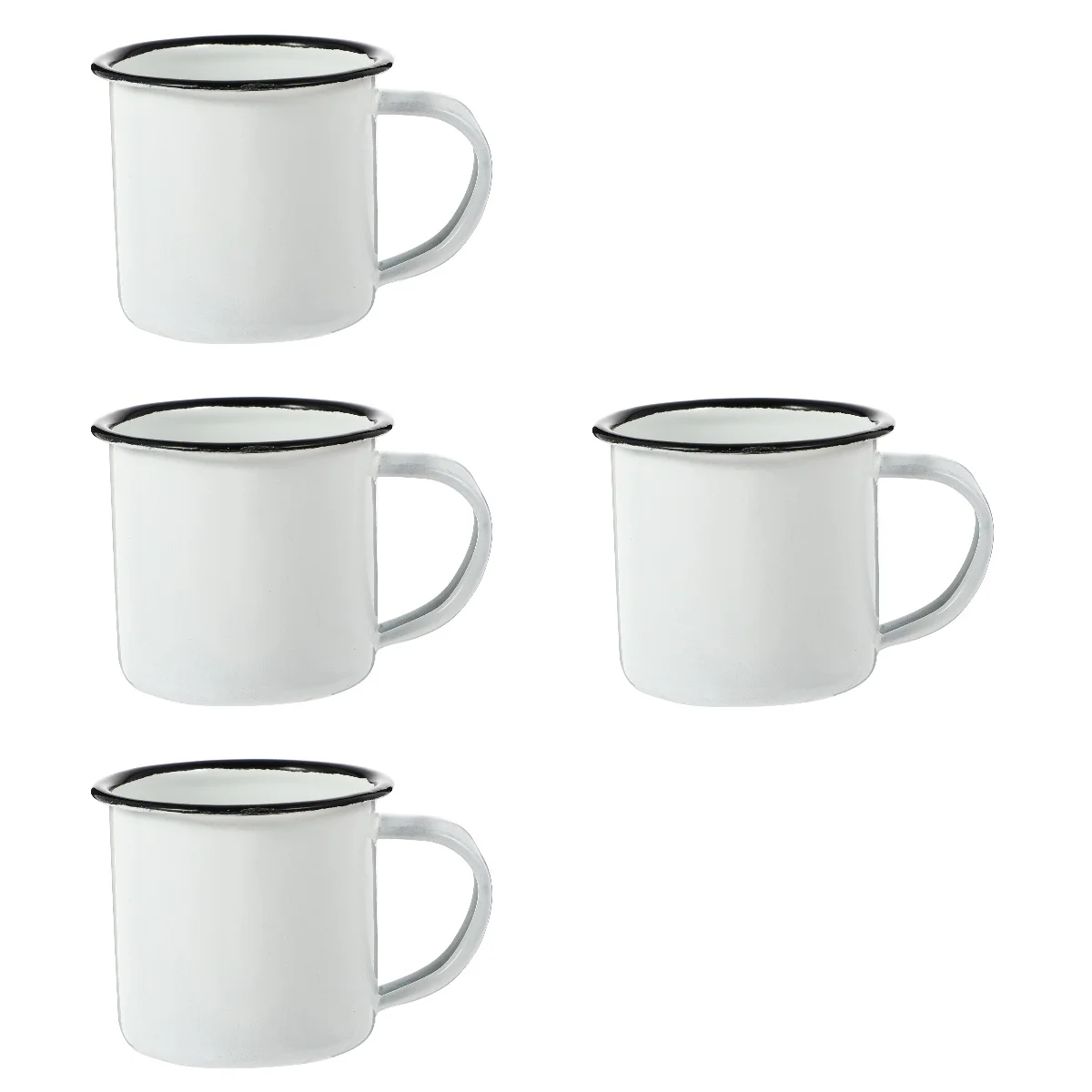 

4 Pcs Camping Mug Stainless Steel Set Stackable Pint Cup Tea Pot Sets Kids Vintage Shot Glass Gift Beer Cup