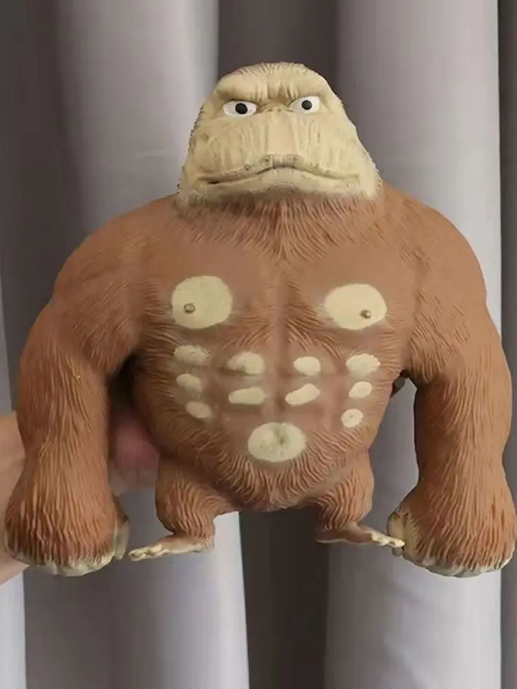 

Декомпрессионная игрушечная Горилла, эластичная, гибкая, для домашнего использования