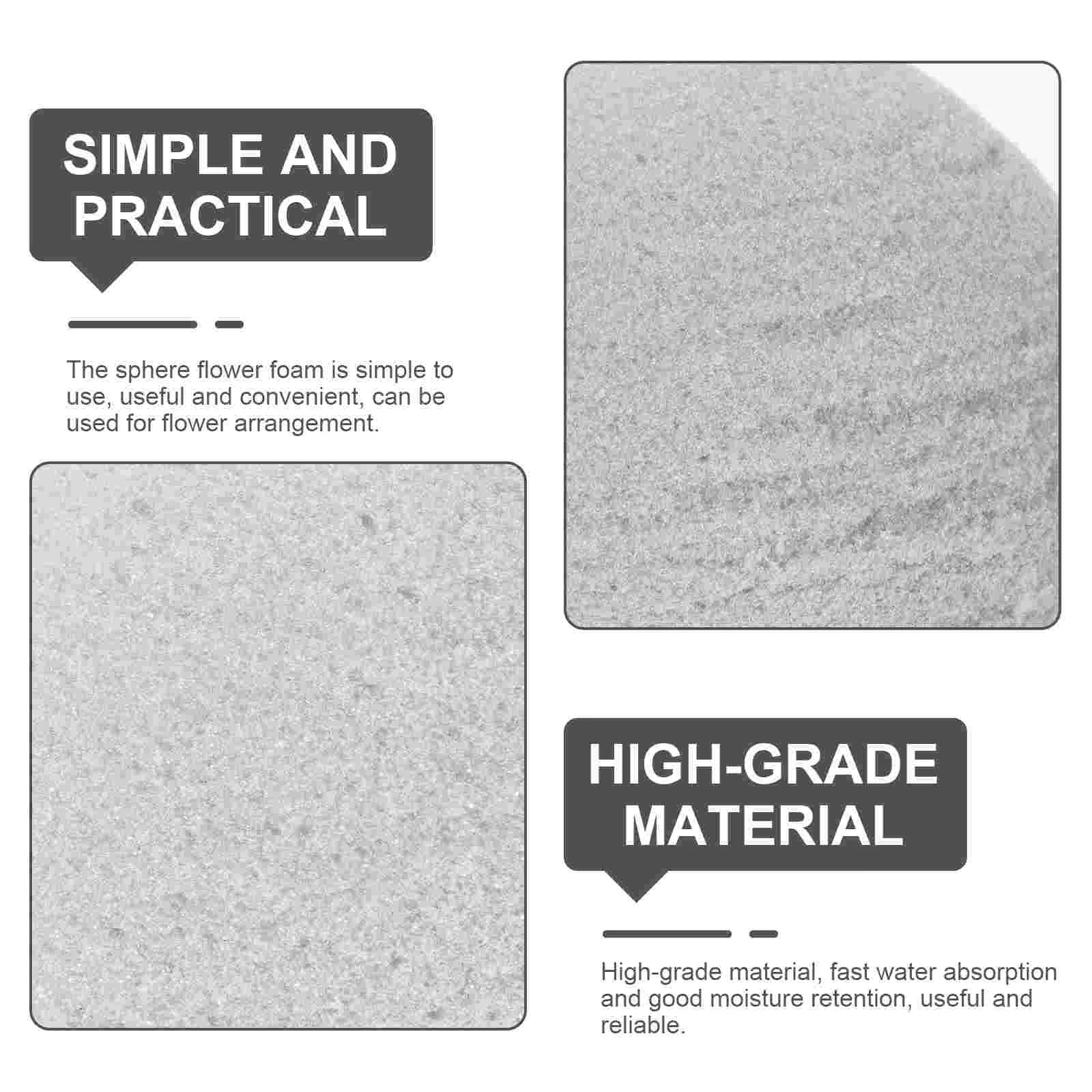 2 шт. цветочные грязевые пенопластовые кирпичи сферические шарики гортензия