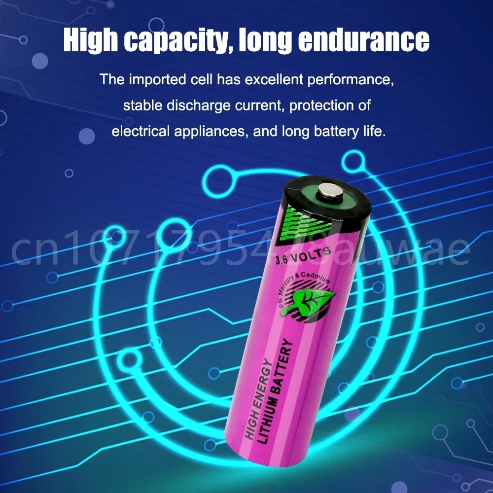 2PCS 3.6V AA TL-5903 ER14500 LS14500 Lithium Battery For PLC Equipment Alarm Gas Water Meter Dry Primary