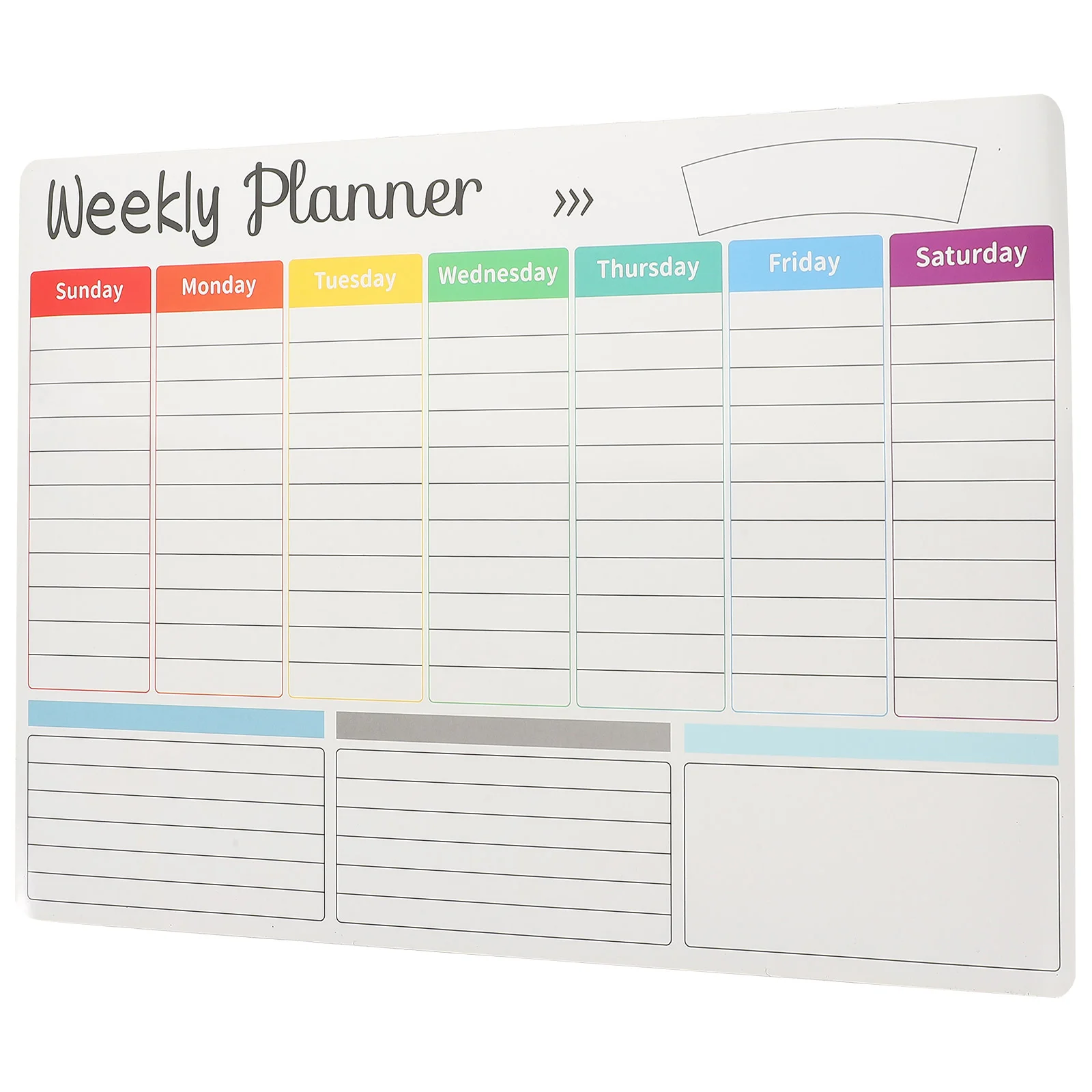 

White Boards Kitchen Dry Erase Calendar Schedule Message Monthly Whiteboard Plan Magnet Soft Magnetic Work Fridge Planner