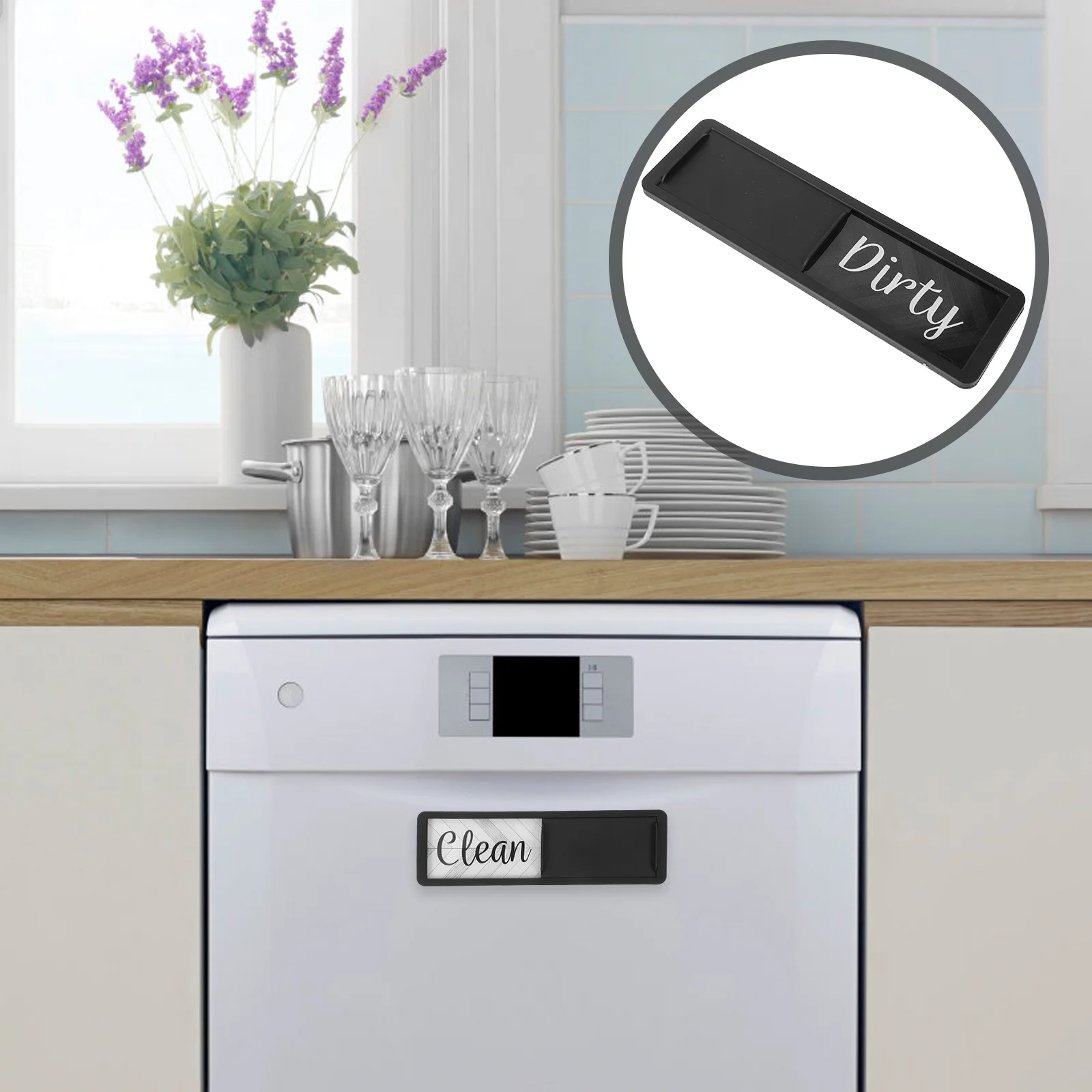 

Clean Dirty Sign Dishwasher Magnet Home Essentials Indicator Necessity Magnetic Sticker
